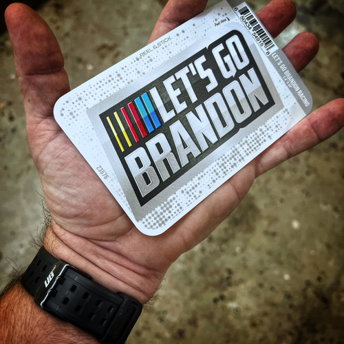 Let's Go Brandon Racing - Sticker
