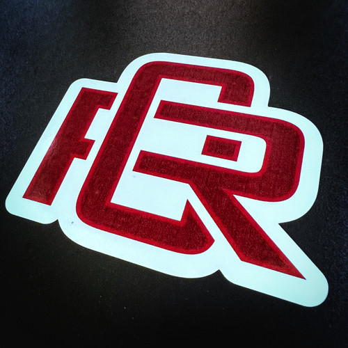 Red Oak RO Lettering Monogram- Sticker
