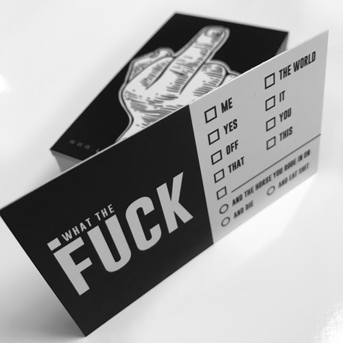 Fuck Business Cards