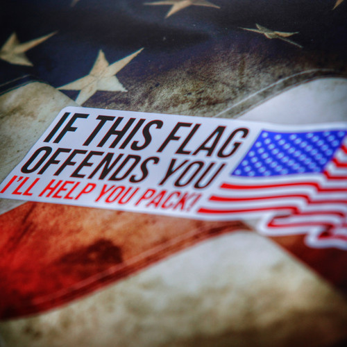 If This Flag Offends You - Sticker