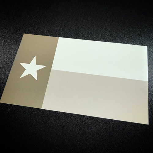 Texas Flag Tan - Sticker