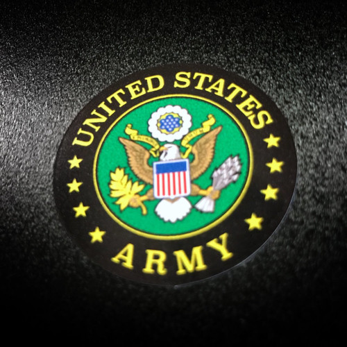 US Army Circle 6 Pack - Stickers