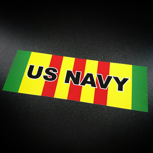 Vietnam Ribbon US NAVY - Sticker