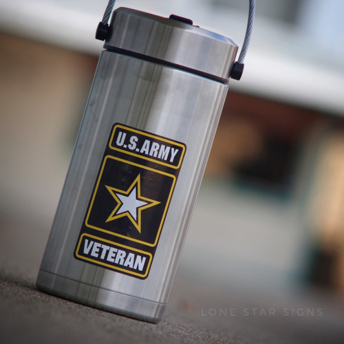 US ARMY Veteran - Sticker
