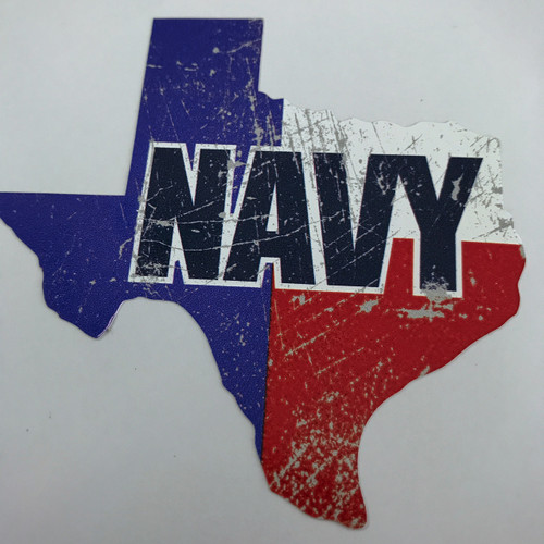 Texas NAVY - Sticker
