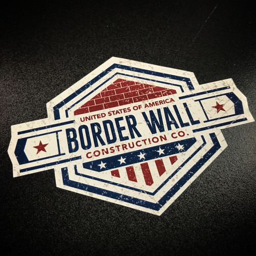 Border Wall Construction Company - Sticker
