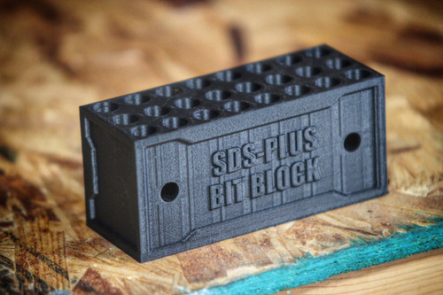 SDS Plus Bit Block Holder Organizer For Drill Bits