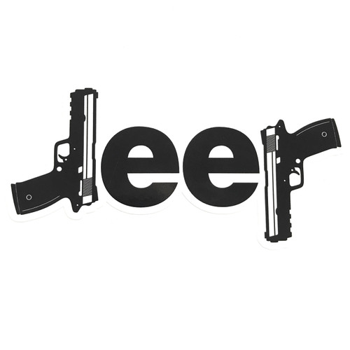 Jeep Guns - Sticker