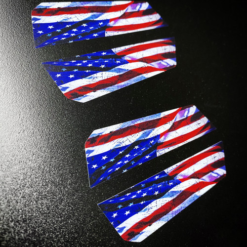 American Flag Stickers for Milwaukee M18 Battery (2 pack) 