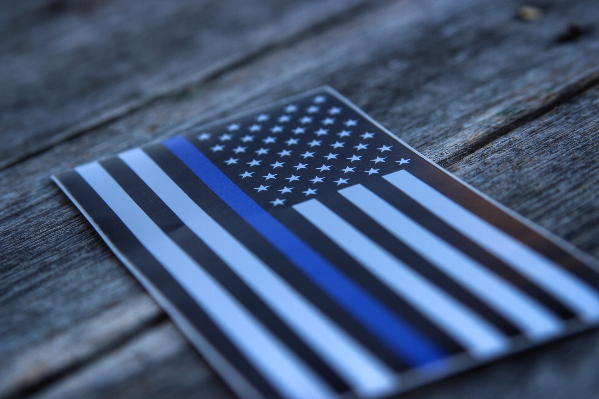 Thin Blue Line Sticker