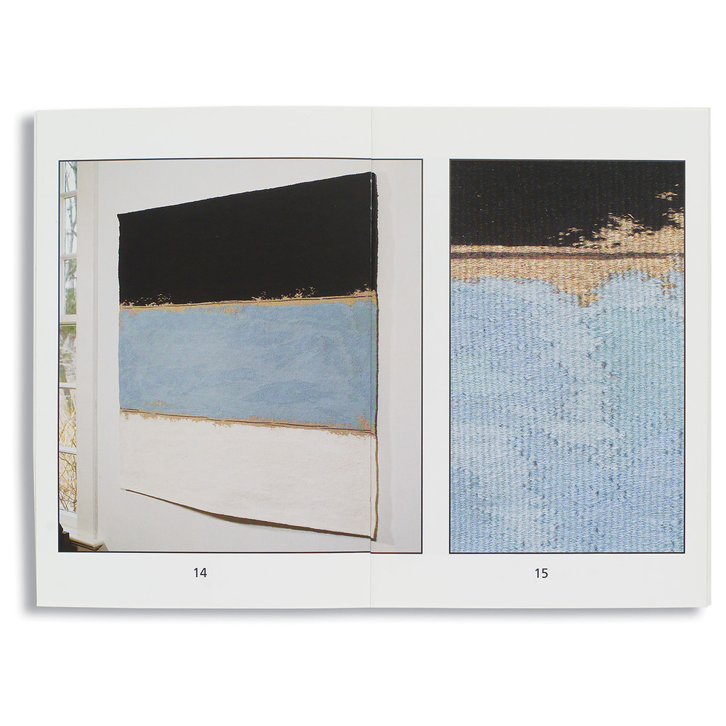 Sara Brennan tapestry and Mary Giles fiber sculpture