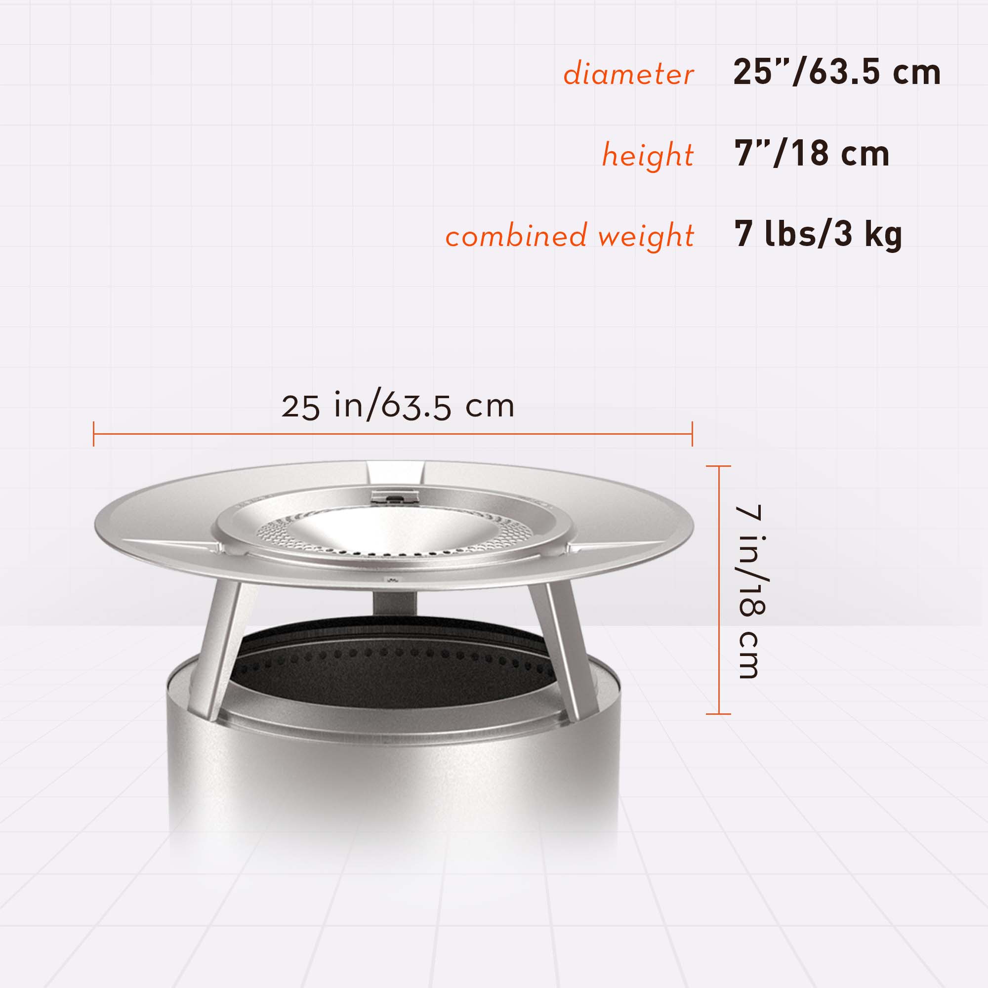 Bonfire Heat Deflector