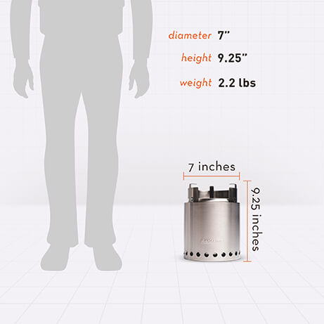 9.25 Inches Tall, 7 Inches Wide