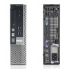 Dell Optiplex 7010 USFF i7 Windows 7 Pro Computer front and back view.