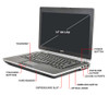 Dell Latitude E6430 i5-3320 Windows 7 Pro Laptop Ports
