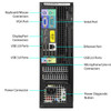 Dell Optiplex 9010 SFF Back View