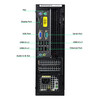 Dell Optiplex 7020 Core i7 SFF Windows 7 Pro Computer Back