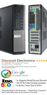 Dell Optiplex 790 Desktop i3 Windows 7 Pro Computer main view.