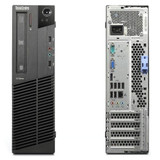 Lenovo Core i7 M91P SFF Windows 7 Pro Computer Rear