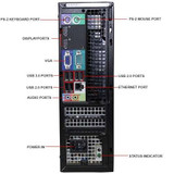 Dell Optiplex 7020 SFF i3 Computer Windows 7 Pro PC Back Ports