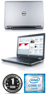 Dell Latitude E6540 i7 Windows 7 Pro Laptop main view.