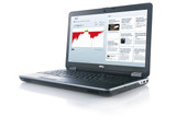 Dell Latitude E6540 i7 Windows 7 Pro Laptop right side view.