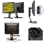 Dell Monitor LCD 19 Inch P190S multi view.
