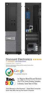 Dell Optiplex 3020 SFF Pentium Computer Main
