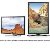 Dell Ultrasharp 24" 2407WFP Full HD Monitor Rotate