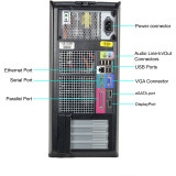 Dell Optiplex 780 Tower Back View