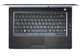 Dell Latitude E6420 i5 Windows 10 Laptop Overhead View