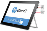 HP Elite x2 1012 G1 M7 SSD 2-in-1 Detachable 12" Tablet Main