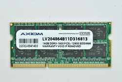 Axiom 16GB DDR3L 204-pin 1600 MHz PC3L-12800 Laptop Memory