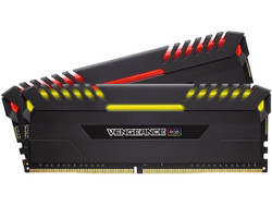 CORSAIR Vengeance RGB DRAM 16GB (2 x 8GB) DDR4 2666 (PC4-21300) C16 - Intel 100/200 Series Desktop Memory