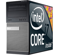 Dell Optiplex 7010 Quad Core i7 Tower Windows 7 Computer Thumbnail