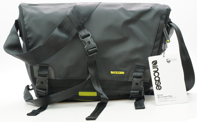 Incase Range Weather Resistant Messenger  Bag - Black/Lumen