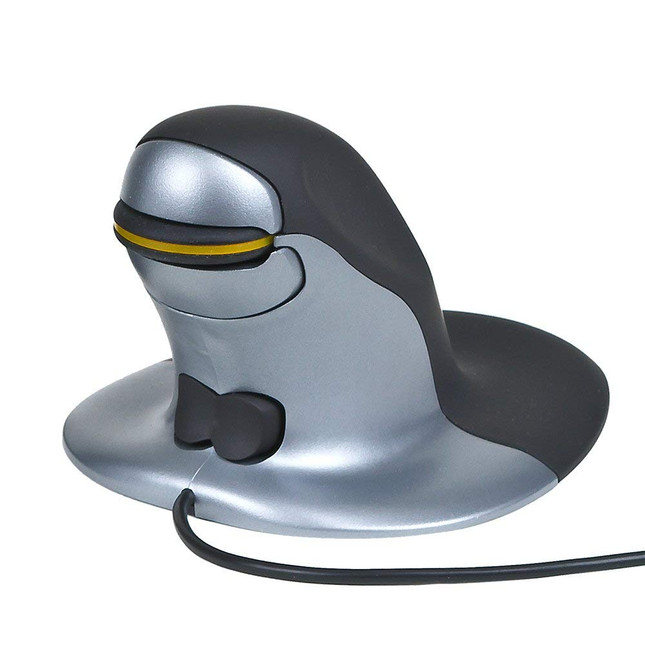 Penguin Ambidextrous Vertical Mouse Wired Medium