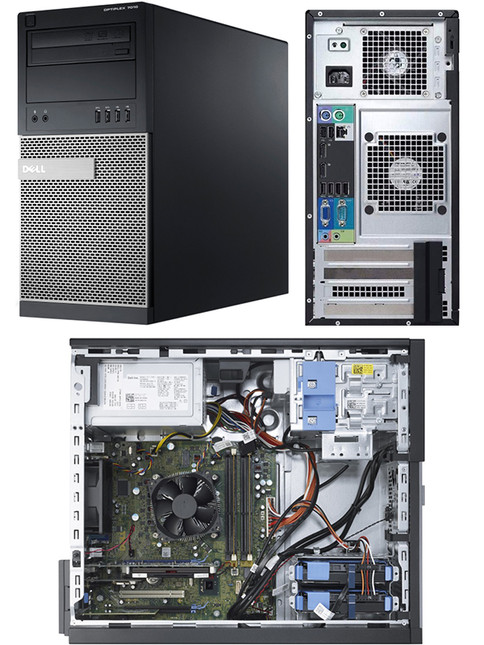 Dell Optiplex 7010 Quad Core i7 Tower Windows 7 Computer Main