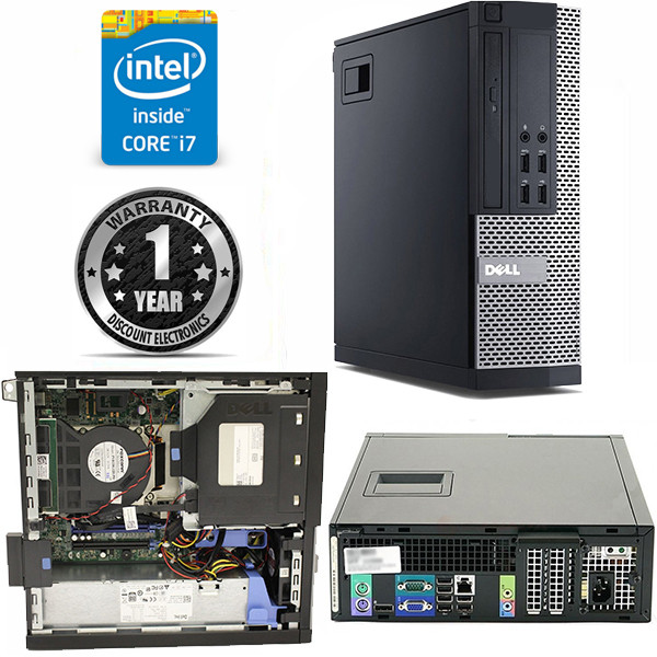 Dell Optiplex 990 i7 SFF Windows 7 Pro Computer