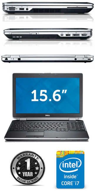 Dell Latitude E6520 i7 Laptop Windows 7 Pro Main Picture