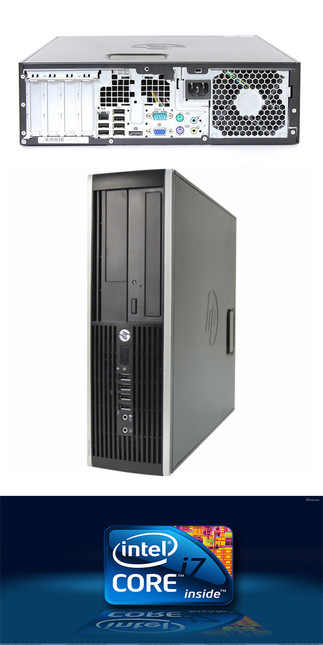 HP Elite 8200 Quad Core i7 SFF Windows 7 Pro Computer main