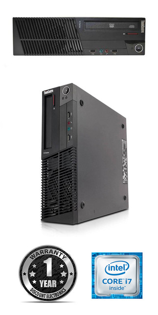 Lenovo Core i7 M92P SFF Windows 7 Pro Computer main picture.