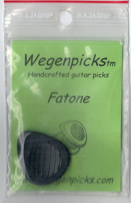 Wegen Fatone Gypsy Jazz Guitar Pick (5mm) (BLACK)