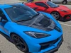 Type-Z1 double sided carbon fiber hood for 2020-2024 Corvette C8-  AC-HD20CHC8-Z1-DS