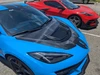 Type-Z1 double sided carbon fiber hood for 2020-2024 Corvette C8-  AC-HD20CHC8-Z1-DS