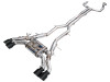 AWE 22-26 Cadillac CT5-V Blackwing SwitchPath Exhaust - Diamond Black Tips - 3025-43562