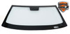 Optic Armor Performance Front Windshields 05-13 Corvette Drop In Black Outs (OA-COR051-3DB)