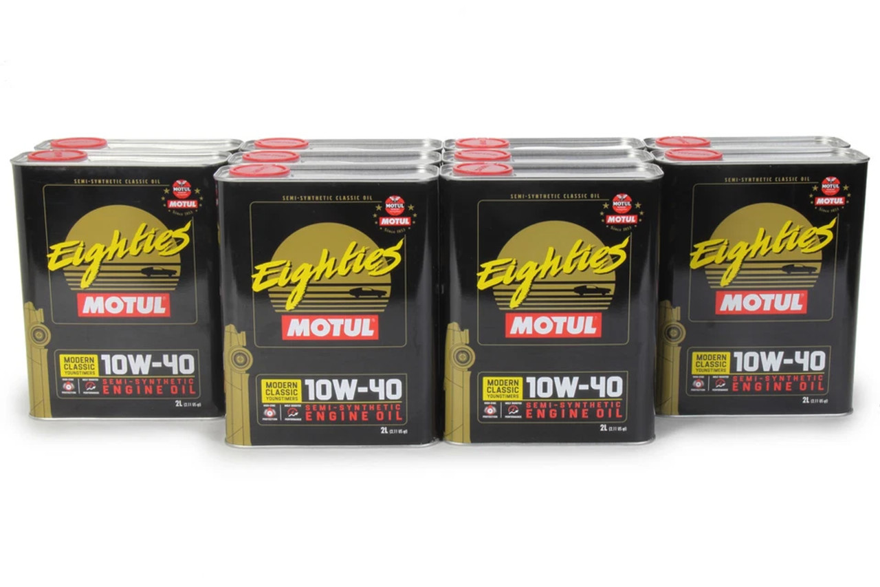 Motul 10W40 Classic Eighties Oil - 10x2L - 110619