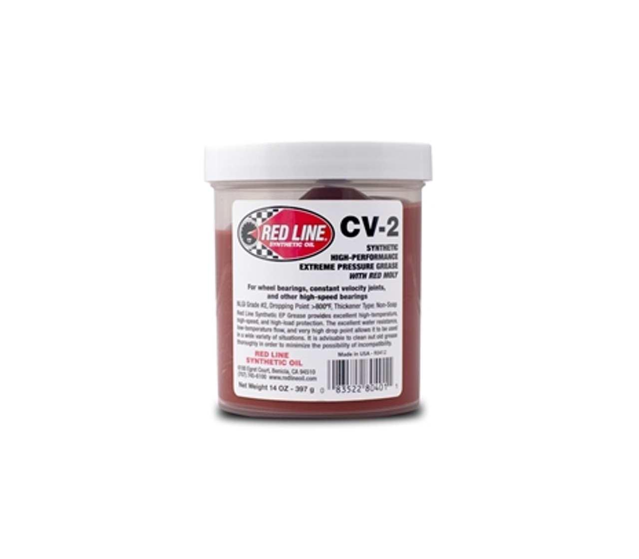 Red Line CV-2 Grease w/Moly - 5 Gallon - 80406