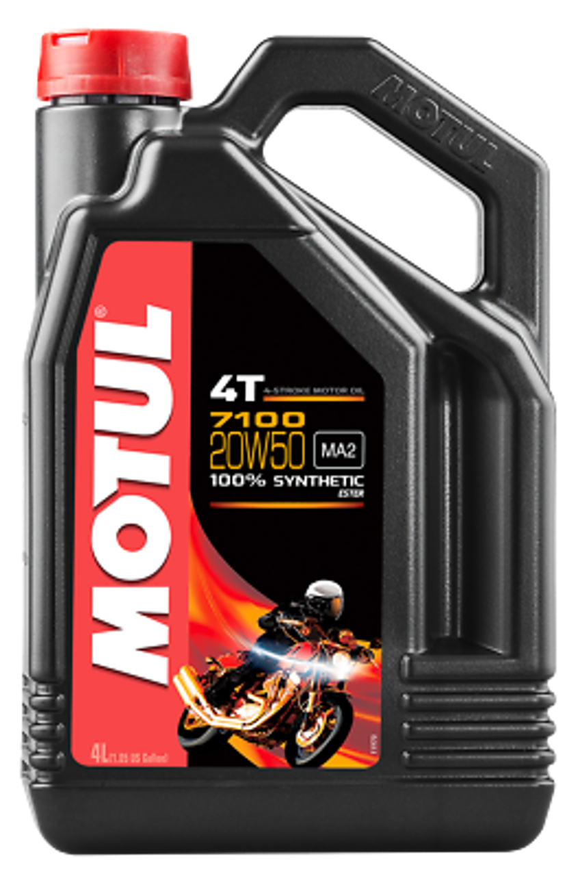 Motul 4L 7100 Synthetic Motor Oil 20W50 4T - 104104